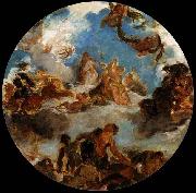 Sketch for Peace Descends to Earth Eugene Delacroix